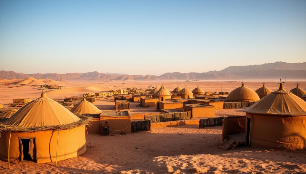 desert accommodations in M'Hamid El Ghizlane