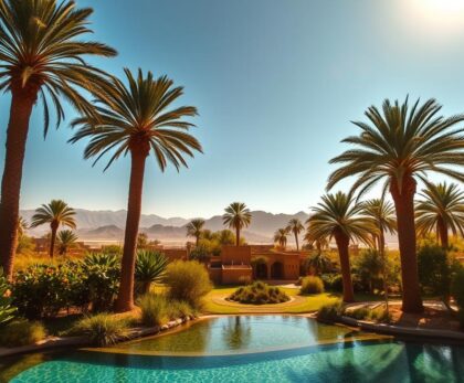 oasis desert maroc​