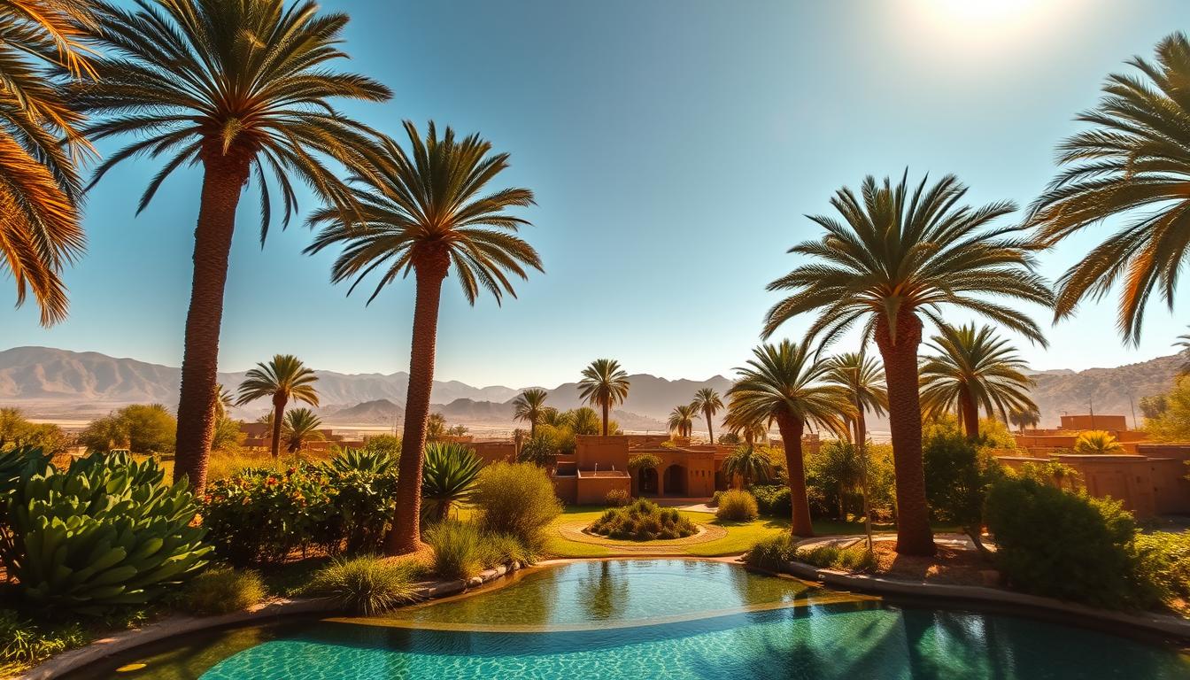 oasis desert maroc​